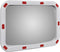 vidaXL - Verkeersspiegel - rechthoekig - met - reflectors - 40x60 - cm