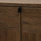 Riviera Maison Kast Bruin, Opbergkast, met deuren en planken, 2 lades - Mac Arthur Park Cabinet - Hout, ijzer - (LxBxH) 45x105x151