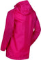 Regatta - Kids Pack It III Opvouwbaar Kinder Regenjack - Donker Roze - Maat 140