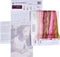 Thea Gouverneur - Borduurpakket met telpatroon - 481 - Voorgesorteerde DMC Garens - Japanse Bloesem - Linnen - 80 cm x 27 cm - DIY Kit
