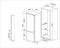 Smeg C9174DN2D koel-vriescombinatie Ingebouwd 244 l Wit