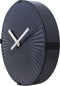 NeXtime - Wandklok - 30cm - Plastic - Bewegend- Wit - 'Motion Star'