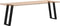 vidaXL - Console - tafelpoten - 2 - st - U-vormig - 28x(72-73) - cm - staal - zwart