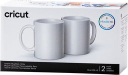Cricut Mok 350 ml - Keramisch - Infusible Ink - Wit (2 stuks)
