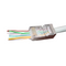 Modulaire FTP RJ45 stekker met doorsteekmontage, 100 stuks per zakje