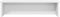 vidaXL - Keukenrek - stapelbaar - 50x15x16 - cm - bewerkt - hout - wit