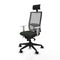 Bureaustoel met hoofdsteun Piqueras y Crespo 4B066N1 Zwart