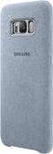 Samsung Galaxy S8+ - Alcantara Cover - Schokbestendig - Mint