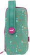 Schooletui met Accessoires Milan Copper III 22,5 x 11,5 x 11 cm Groen