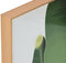 Home ESPRIT - Schilderij Lakens Tropisch - Groen Aluminium 80 x 3,5 x 80 cm (2 stuks)