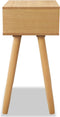 vidaXL - Nachtkastjes - 2 - st - 40x30x61 - cm - massief - grenenhout - bruin