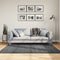 vidaXL - Vloerkleed - OVIEDO - laagpolig - 160x160 - cm - antracietkleurig