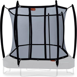 Avyna trampoline veiligheidsnet rechthoekig 305 x 225 cm (223) - Royal Class - Gebogen palen - Zwart