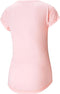 PUMA Train Favorite Heather Cat Sportshirt Dames - Korte Mouw - Licht Roze (XS)