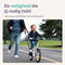 Qwali Duwbeugel - Duwstang kinderfiets - Instelbare hoogte 55,99-73,99 cm - Zwart