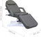 vidaXL - Massagetafel - 180x62x(86,5-118) - cm - grijs