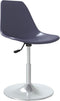 vidaXL - Eetkamerstoelen - draaibaar - 4 - st - PP - lila