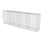 vidaXL - Schanskorfmuur - met - deksels - 300x50x100 - cm - gegalvaniseerd - staal