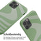 iMoshion Hoesje Geschikt voor iPhone 12 Pro / 12 Hoesje Met Koord - iMoshion Siliconen design hoesje met koord - Groen / Retro Green