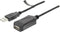 Nedis Actieve USB-Kabel - USB 2.0 - USB-A Male naar USB-A Female - 480 Mbps - 5.00 m - Zwart