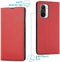 iMoshion Hoesje Geschikt voor Xiaomi Poco F3 Hoesje Met Pasjeshouder - iMoshion Slim Folio Bookcase - Rood