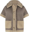NUKUS Athena Gilet - Blazer zonder mouwen - Taupe - Maat S