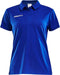 Craft Progress Polo Pique - Sportpolo - Sneldrogend materiaal - Donkerblauw/wit