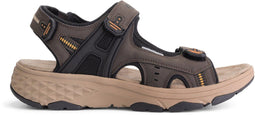 Travelin' Brusdal - Heren outdoorsandalen - Lichtgewicht - Donkerbruin - Maat 43