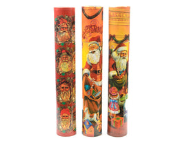 Lucifers in kerstkoker 30cm (1 stuk) assorti