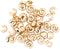 CC Metalen Hoes 5 mm Verguld 50 stuks