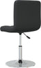 vidaXL - Eetkamerstoelen - 2 - st - kunstleer - zwart
