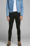JACK & JONES JJILIAM JJORIGINAL AM 009 50 SPS NOOS - Heren Jeans - Skinny fit met ritsgulp - Zwart - Maat L34 X W32
