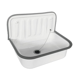 Atlantic uitgietbak Tevin wit