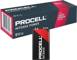 Procell Intense Alkaline 9V / 6LR61 - 10 pack -