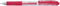 Gelschrijver pentel k157 m rood | 12 stuks