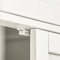 SoBuy FRG238-W - Badkamerkast - 1 lade 2 deuren - Wit 60x87x35cm