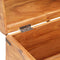 vidaXL - Opbergkist - 90x40x40 - cm - massief - acaciahout