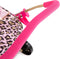 Glam Crew - Poppenwagen Daisy - Luipaardprint - Roze/Goud - Kinderen