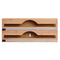 Houder voor keukenpapier Home ESPRIT Natuurlijk Bamboe 33,5 x 7 x 14,5 cm
