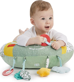 Sophie de giraf Cosy Play Speelkussen - Tummy time - Activiteitenkussen - Groen/Geel/Wit