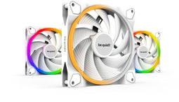 be quiet! Light Wings - Casefan 140mm PWM - ARGB verlichting en stille werking - Wit (3-pack)