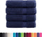 vidaXL - Handdoeken - SOLUND - 4 - st - 600 - g/m² - 50x100 - cm - marineblauw