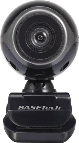 Basetech Classic BS-WC-01 - USB-webcam - Ingebouwde microfoon - Zilver