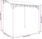 vidaXL - Luifel - 2x2,3 - m - 180 - g/m² - stof - en - staal - crèmekleurig