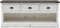 Riviera Maison TV Kast Meubel - Newport Flatscreen Dresser - 150x45 cm - Wit