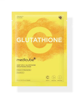 Medicube - Deep Vita C Glutathione Brightening Mask - 2 Stuks - Moederdag Cadeautje