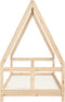 vidaXL - Kinderbedframe - 80x200 - cm - massief - grenenhout