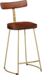vidaXL - Barkrukken - 2 - st - 49x43x88 - cm - massief - mangohout