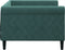 vidaXL - Slaapbank - 90x200 - cm - fluweel - donkergroen