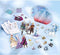 Totum Disney Frozen - Knutselkoffertje - Diamond Painting 9 figuren - Glitter
